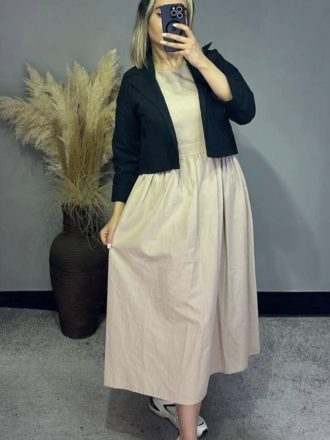 کت و سارافون زنانه لینن