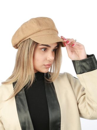کلاه نقابدار کاپیتانی مخمل کبریتی