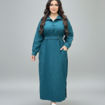 کفتان مخمل کبریتی پاییزه