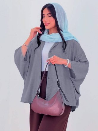 مانتو پانچو زنانه - تصویر دوم