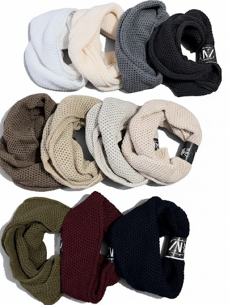 شال گردن رینگی زنانه و مردانه - تصویر دوم