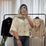 کت زنانه کوتاه ژاکارد